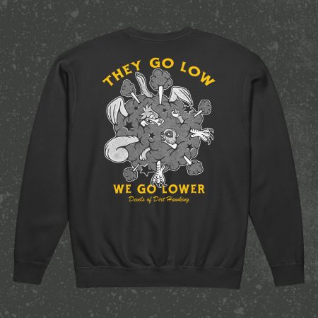 Fight Dirty - Fleece Crewneck Sweatshirt